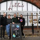 The team at Latitude Wine and Liquor Merchant in Leeds, which is moving home next year (Photo by Jonathan Gawthorpe/National World)