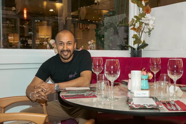 Fleur restaurant in the Lights has announced it will be closing for Christmas Day to use its facilities to cook up 100 hot meals for the homeless. Pictured is Bobby Geetha, founder and head chef.