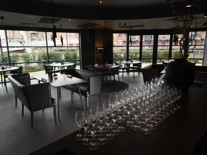 Michelin recommends Liz Cottam's HOME, in Brewery Wharf, and says: "Black is the new black here at HOME, from the flooring to the décor, the furniture to the crockery – and even the staff uniforms. But there’s nothing monochrome about the cooking; the 5 and 8 course tasting menus are made up of creative, ambitious dishes, which are occasionally served by the chefs themselves. The artwork changes along with the menus in order to match the theme and add to the theatre."