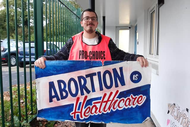 Tom Harris from the Sister Supporter group in Leeds