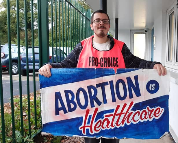 Tom Harris from the Sister Supporter group in Leeds