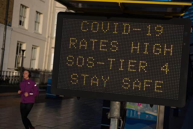 London and the south east of England are now under tier 4 restrictions (Getty Images)