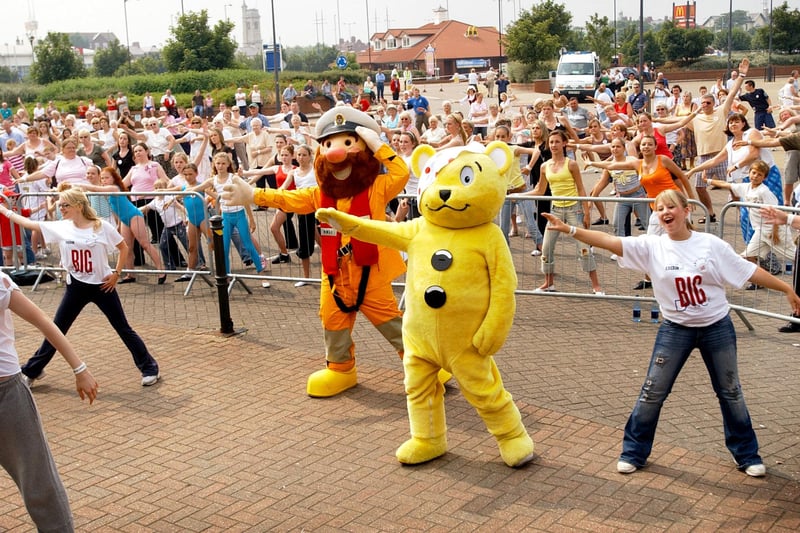 Back to 2006 for this super dancing scene. Did you take part in the Big Dance Off at the Hartlepool's Maritime Experience 15 years ago?