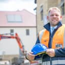 B&DWYW - SGB-44205 - Senior Site Manager Paul Randall on site at Imperial Court