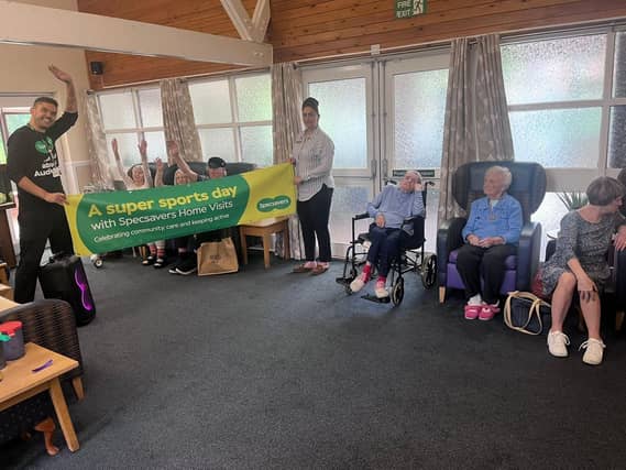 The team of audiologists visited various care homes across West Yorkshire to help improve their mobility and add some nostalgic fun to their day