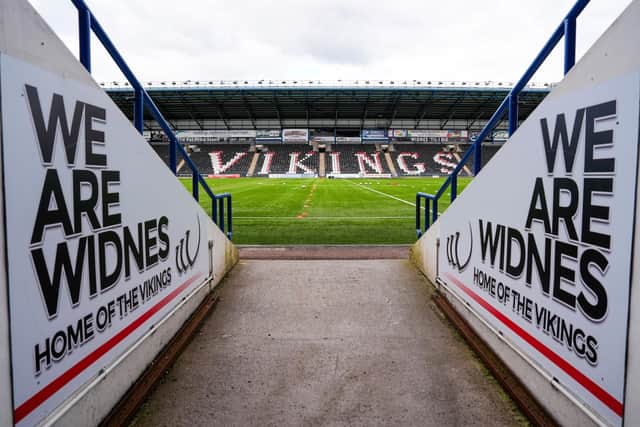 Leeds Rhinos will visit Widnes Vikings' DCBL Halton Stadium on Saturday, February 7. Picture by Olly Hassell/SWpix.com.