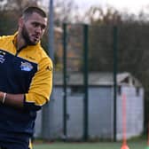 Ex-Harlequins and Bath rugby union prop Lewis Boyce has been training with Leeds Rhinos. Picture by Matthew Merrick/Leeds Rhinos.