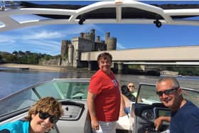 A very keen boater, Dave loved being on the water