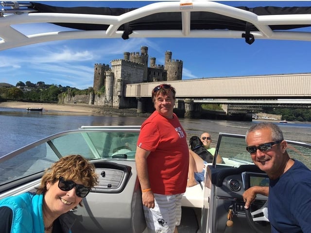 A very keen boater, Dave loved being on the water
