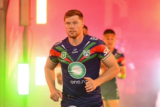 Morgan Gannon, now with New Zealand Warriors, will be back at Leeds Rhinos next year. Picture by Andrew Cornaga/Photosport/SWpix.com.