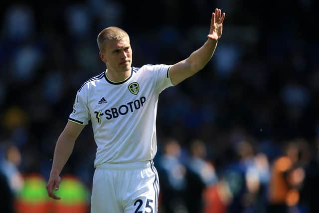 UNCERTAIN FUTURE - Leeds United defender Rasmus Kristensen says he will stand by his contract, but admits the club have to assess their options. Pic: Getty