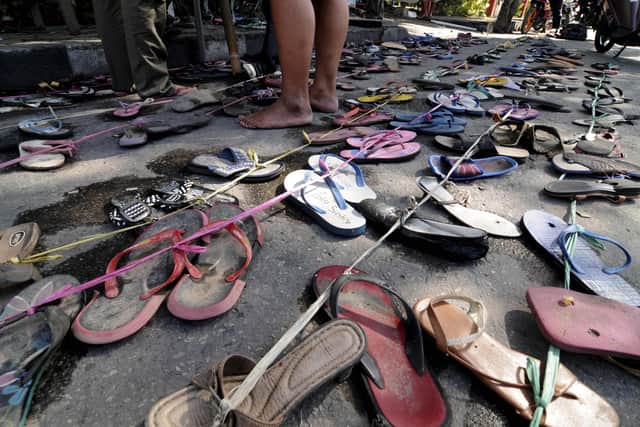 A Leeds charity is asking people to donate warm clothing for young asylum seekers who arrived in flip flops (stock image: AP)