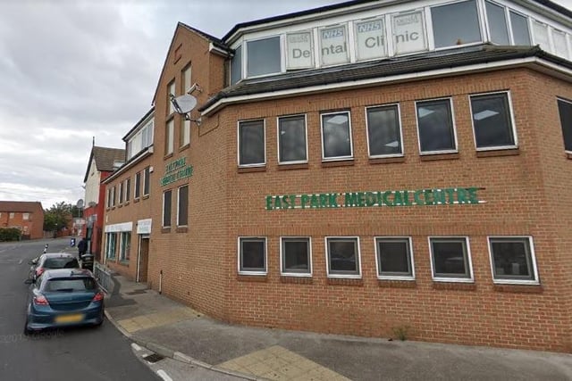 At East Park Medical Centre,  43.3% of people responding to the survey rated their experience of booking an appointment as poor or fairly poor.