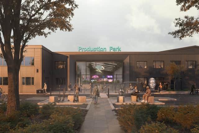 Production Park is expanding. Picture: Forbes Massie