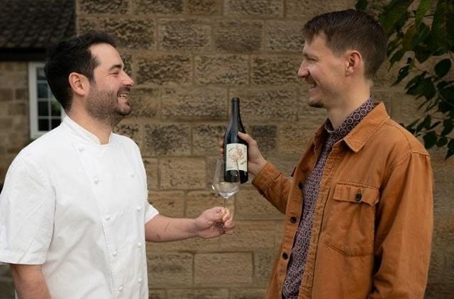 Bavette, a new bistro serving French cuisine and wine, is opening in Town Street in Horsforth this February. Pictured is head chef Sandy Jarvis, left, with his husband and restaurant manager Clement Cousin. The restaurant aspires to be a 'neighbourhood bistro' where its customers can come often to dine.