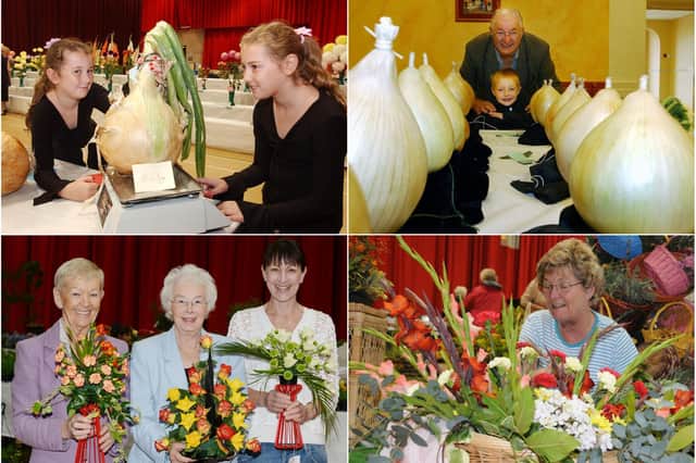 Blooms and produce galore in this look back at horticultural shows through the years. See if you can spot someone you know.
