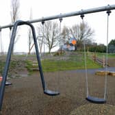 Renovation of the playground had only been completed in March but images of significant damage were shared on October 1. Image: Steve Riding