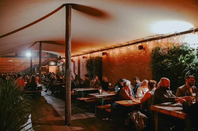 Green Room’s winter terrace