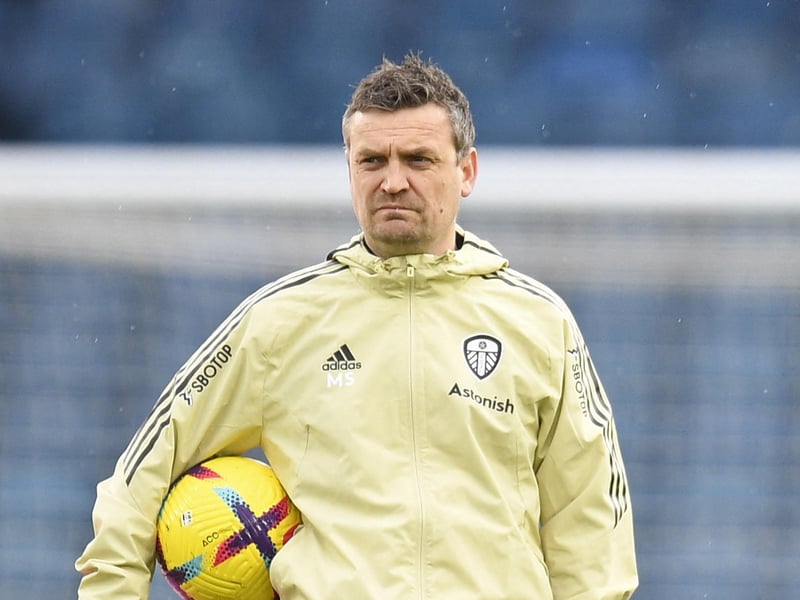 Michael Skubala returns to his role as Under-21s boss this season after a busy six-month period in which he doubled as first-team caretaker and then first-team coach under Javi Gracia and Sam Allardyce. Skubala helped the young Whites to promotion last season and replaces interim 21s coach Paco Gallardo who has left the club. (Photo by OLI SCARFF/AFP via Getty Images)