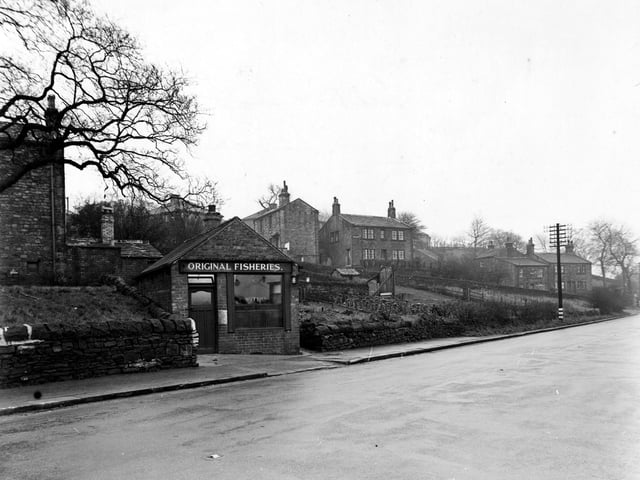 Original Fisheries on Leeds and Bradford Road in January 1946.