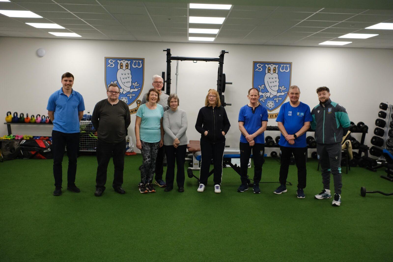Football club offers free osteoarthritis exercise classes