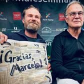 PROPER GOODBYE - Ex-Leeds United head coach Marcelo Bielsa met with 100 Norway fans and gave an emotional address on his 'amazing' time with the club.