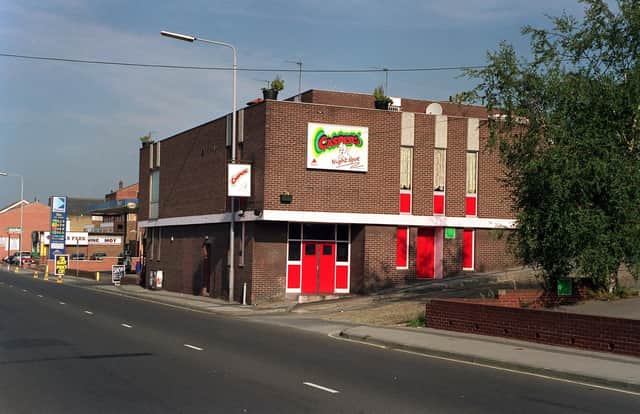 Do you remember Caspers nightspot on Burley Road? Pictured in September 1997.