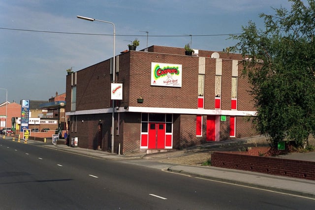 Do you remember Caspers nightspot on Burley Road? Pictured in September 1997.