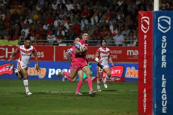 Liam Sutcliffe is bowing out of Rhinos in good form says Khya Gott. Picture by Manuel Blondeau/SWpix.com.