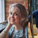 Leeds jeweller Emma White said that an unusual clip of the Prime Minister using the wrong side of a hammer on a visit to her workshop 'wasn't a set up', after the footage went viral.