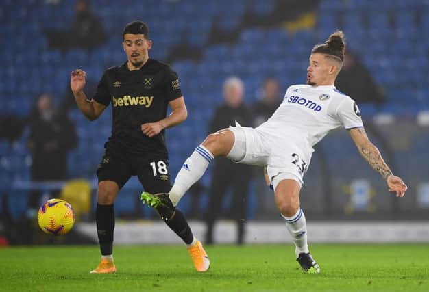 Kalvin Phillips. (Photo by Gareth Copley/Getty Images)