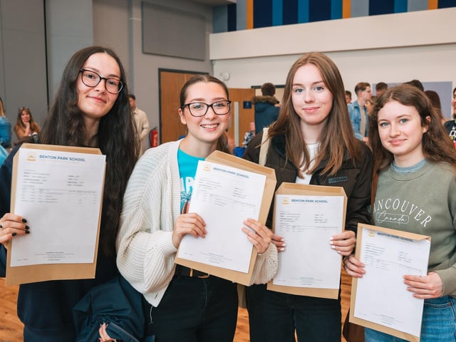 The vast majority of students at Benton Park achieved grades A* - C with over a quarter of all grades at A* and A.