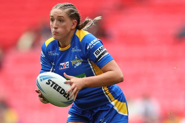 Leeds Rhinos' Caitlin Beevers has been on the injury list since last July. Picture by Ed Sykes/SWpix.com.