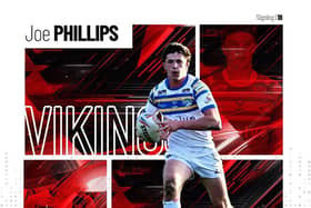 Joe Phillips has joined Goole Vikings from Leeds Rhinos' academy. Picture by Goole Vikings.