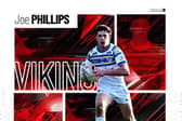 Joe Phillips has joined Goole Vikings from Leeds Rhinos' academy. Picture by Goole Vikings.