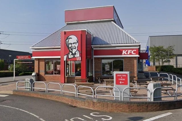 The KFC in Junction 27, Birstall, is rated 3.4 from around 1.7k reviews