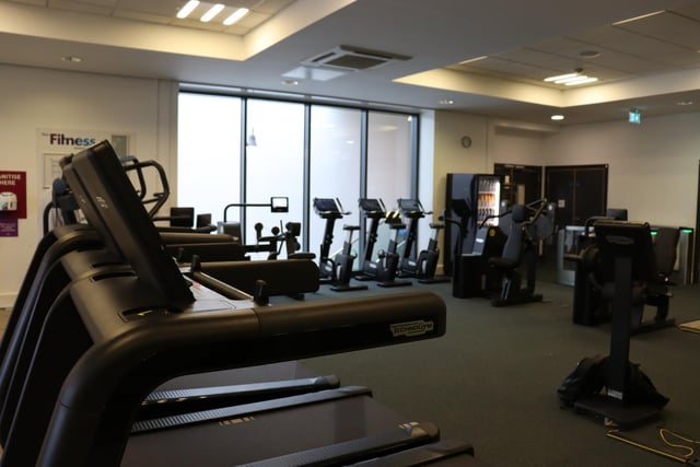 The refurbished gyms feature new cardio equipment