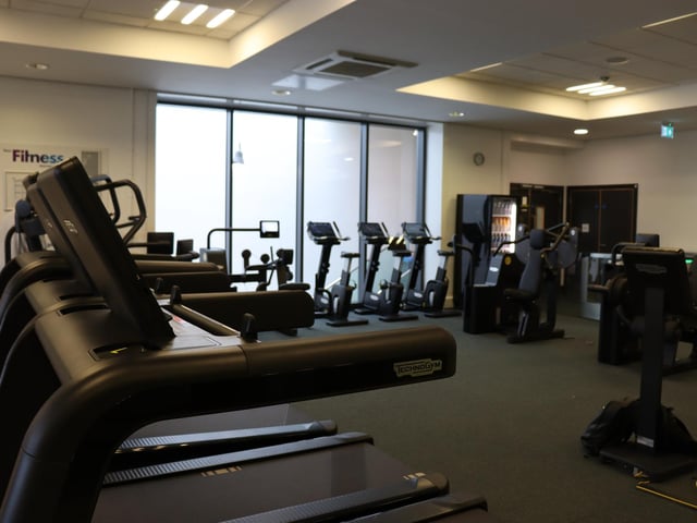 The refurbished gyms feature new cardio equipment