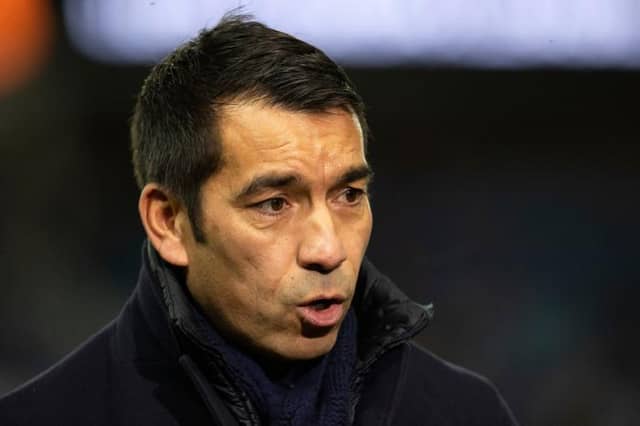 Rangers manager Giovanni van Bronckhorst has chosen his side for the match in Dundee. (Photo by Alan Harvey / SNS Group)