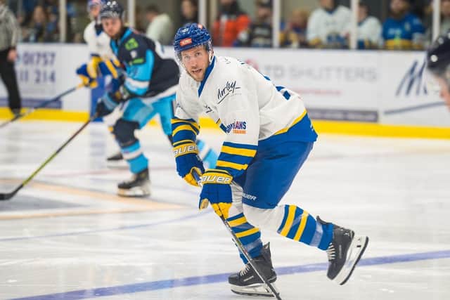 LEADING THE LINE: Matt Haywood enjoyed another productive weekend for Leeds Knights.