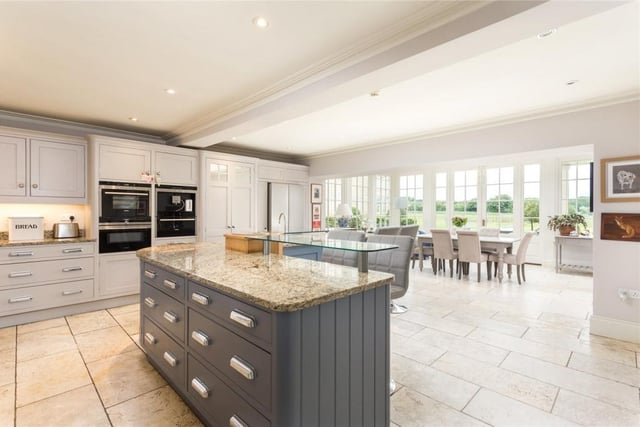 Inside much has changed, the entire house having been sensitively renovated and refurbished, including a new slate roof, updated central heating system and wiring, also receiving a large orangery forming an inviting dining area off the kitchen/breakfast room.