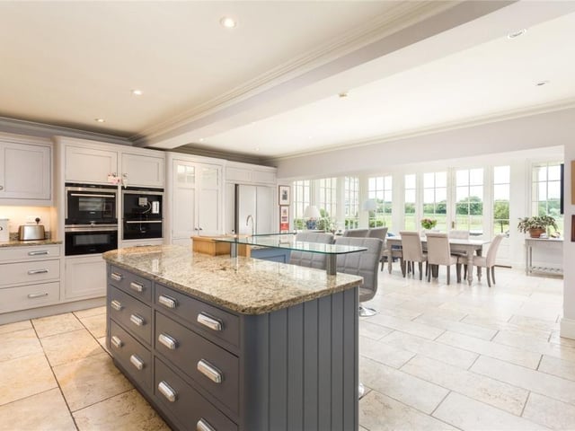 Inside much has changed, the entire house having been sensitively renovated and refurbished, including a new slate roof, updated central heating system and wiring, also receiving a large orangery forming an inviting dining area off the kitchen/breakfast room.