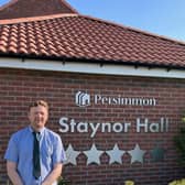 Site Manager for Staynor Hall, Tom Coleman
