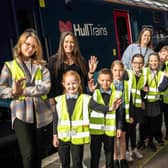 School children from Preston Primary School took a trip to Westminster with Hull Trains