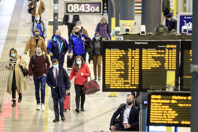 It is estimated that only one in five train services across Britain are running today. Picture: Danny Lawson/PA Wire