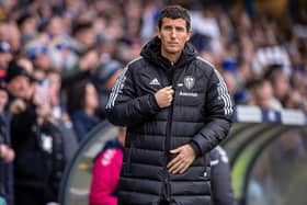 CHALLENGE: Coach Javi Gracia must strike the right balance with his Leeds United players ahead of the visit of Liverpool