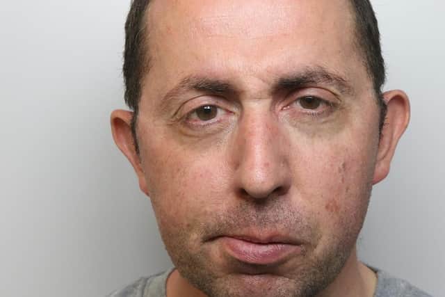 Mark Warcup was jailed for more than four years at Leeds Crown Court. (pic by WYP)