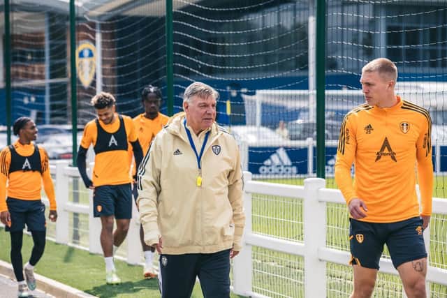 'MIRACLE' NEEDED: From new boss Sam Allardyce, centre, says ex-Whites star John Giles.