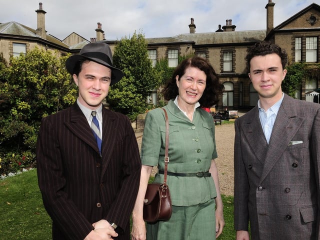 Sheena van Parys of Harrogte and sons Joe and Tom