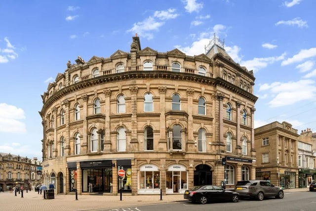 A prestigious address in Harrogate for a one-bedroom flat priced at £299,999.